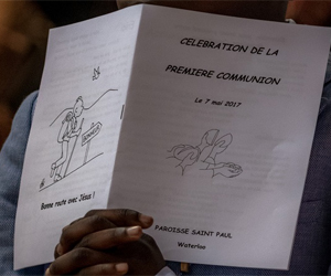 carnet célébration 1ere communion
