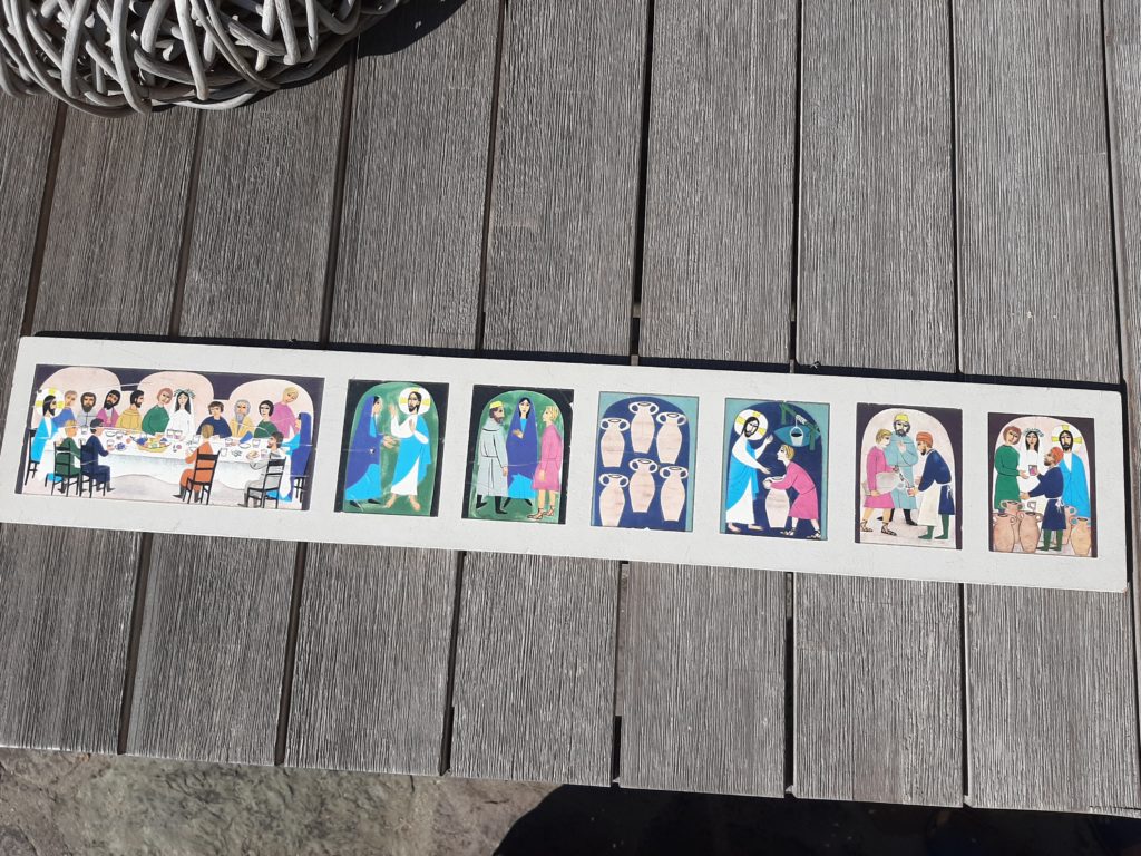 Les Noces De Cana Coloriage